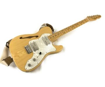 ヴィンテージ ギター Fender Telecaster ThinLine 1972 色:ナチュラル/Body:アッシュ/Neck:メイプル 当時で購入。現在も問題なく使用中