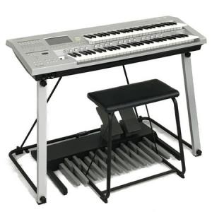 引取限定 YAMAHA ヤマハ D-DECK DDK-7 エレクトーン キーボード 49鍵+61鍵 Ver.1.01 ペダル スタンド付