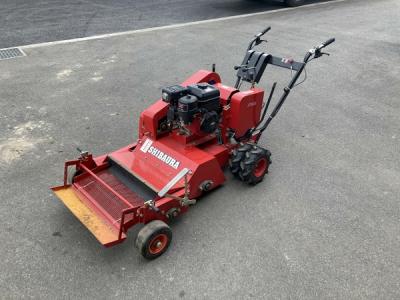 引取限定IHIアグリテック iP60A バンカー 自走小石拾い機 バンカースクリーン 130Gエンジン 6.5馬力 ゴルフ場 メンテナンス 直