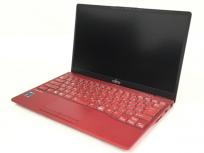 FUJITSU LIFEBOOK FMVU90E3R 13.3型 モバイルノートパソコン 11th Gen Intel Core i7-1165G7 2.8GHz 8GB SSD 512GB 軽量 ガーネットレッド