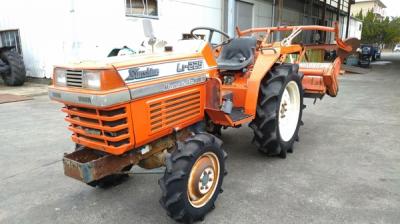 東京都発 クボタ サンシャイン L1-225 自動水平 トラクター 2WD 580h RL-14 アタッチメント ロータリー 直