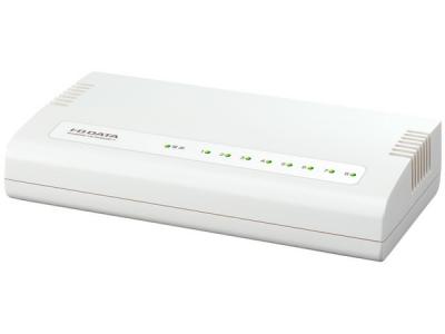 I-O DATA ETX-ESH08WC 100BASE-TX/10BASE-Te対応 8ポート レイヤー2スイッチングハブ