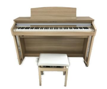 引取限定 KAWAI カワイ CA48 LO 電子 ピアノ プレミアム ライトオーク調 木製 鍵盤 楽器 18年製 直