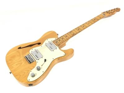 ヴィンテージ ギター Fender Telecaster ThinLine 1972 色:ナチュラル/Body:アッシュ/Neck:メイプル 当時で購入。現在も問題なく使用中