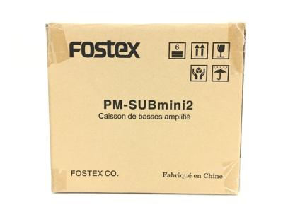 Fostex フォステクス PM-SUBmini2 アクティブ サブウーハー スピーカー