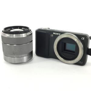 SONY NEX-3 α デジタル ミラーレス 一眼 カメラ SEL1855 f3.5-5.6 18-55mm OSS レンズ セット ソニー 撮影