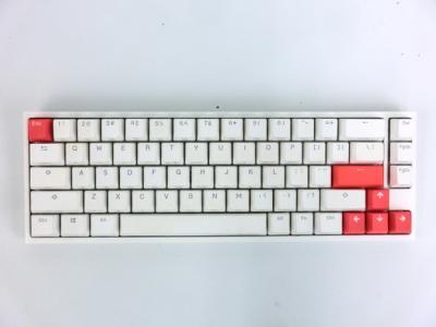 DUCKY DKON1967ST-PUSPDWWT1 ゲーミングキーボード ONE 2 SF RGB Cherry Speed 銀軸 有線 PC周辺機器