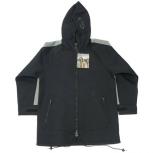 AROPEC Coat-10M Sサイズ ボートコート アウトドアコート ブラック グレー ウェットスーツ素材