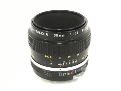 Nikon micro NIKKOR 55mm f3.5 レンズ マイクロニッコール