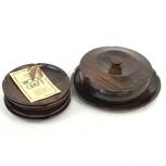 Shaddy シャディ WOODCRAFT 木製食器 蓋付き おひつ 皿 計8点セット