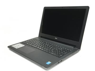 Dell デル Inspiron 3558 ノートパソコン PC 15.6型 i3-5005U 2.0GHz 4GB HDD500GB Win10 Home 64bit ブラック系