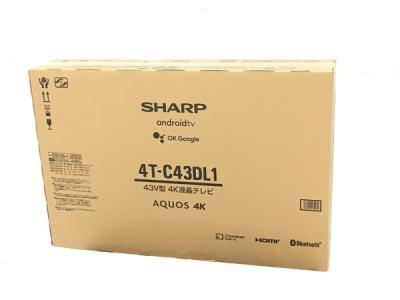 SHARP AQUOS 43型 液晶テレビ 4T-C43DL1 4Kチューナー内蔵