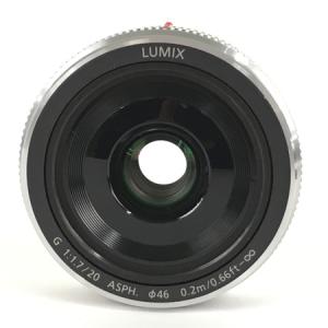Panasonic パナソニック LUMIX G 20mm/F1.7 II ASPH. H-H020A カメラレンズ 単焦点