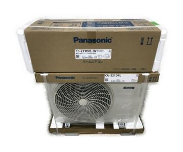 Panasonic パナソニック CS-221DFL-W CU-221DFL エオリア インバーター 冷暖房除湿タイプ ルームエアコン