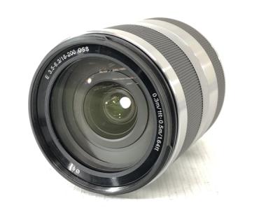 SONY ソニー E 18-200mm F3.5-6.3 OSS SEL18200 カメラレンズ ズーム 高倍率 シルバー