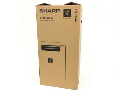 SHARP シャープ KI-NS40-W 加湿空気洗浄機 2021年製 空気清浄18畳 加湿7-12畳 家電