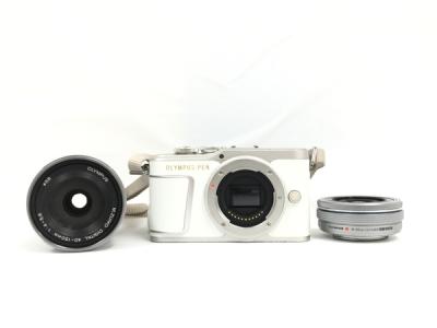 OLYMPUS オリンパス ミラーレス一眼 PEN E-PL9 EZ ダブルズームキット ホワイト デジタル カメラ