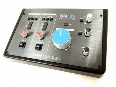 Solid State Logic SSL 2+ オーディオインターフェイス 音響 オーディオ 機材 ソリッド ステート ロジック