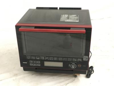 TOSHIBA 東芝 ER-RD3000 過熱水蒸気オーブンレンジ 石窯ドーム レンジ レッド 大型