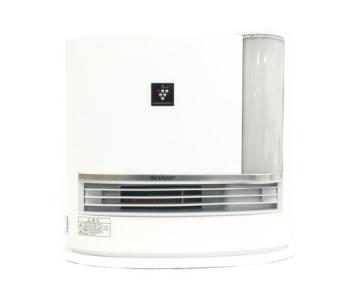 シャープ 加湿セラミックファンヒーター プラズマクラスター搭載 ホワイト HX-E120-W