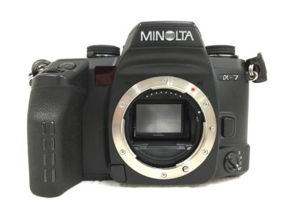 電池がない仕入れてから動作確認して販売致します。 MINOLTA α-7 ボディ デジタル カメラ 一眼レフ