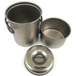 EVERNEW titanium チタンクッカー キャンプ用品 アウトドア