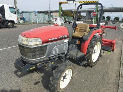 滋賀県発 ヤンマー EF222 トラクター 22馬力 ER214M 4WD 軽油 クリープ 深耕オート 旋回アップ バックアップ 農機具 直