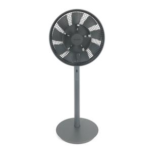 BALMUDA The Green Fan EGF-1700-DK リビング 扇風機 別売 充電式リチウムイオン電池 付き 2021年製 ダークグレーxブラック