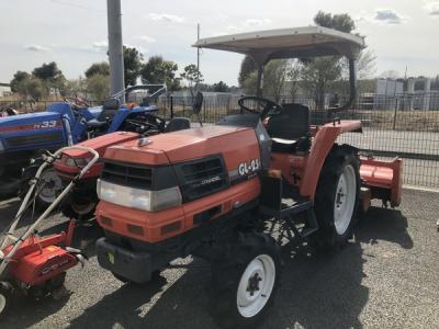 クボタ GL23 農用 トラクター 4駆 4WD 23馬力 パワステ PTO逆転 倍速 自動水平 UFO 農機具