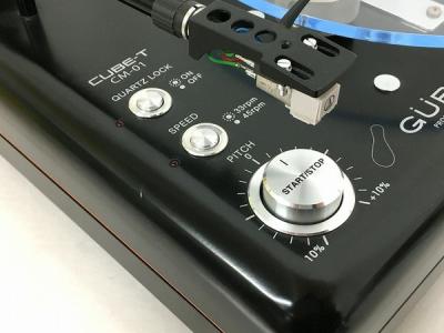 VESTAX GUBER CUBE-T CM-01 透し ターンテーブル VESTAX GUBER CUBE-T CM-01 透し ターンテーブル