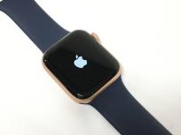 AppleWatch SE 44mm GPSモデル ゴールドアルミニウム MYE22J/A バンド付き