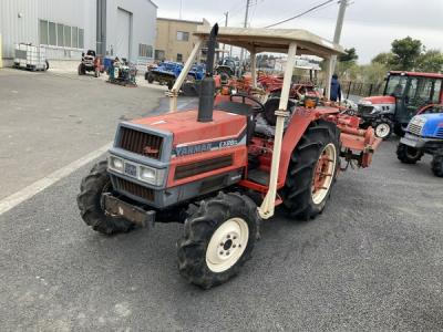 宮城県 加美郡 ヤンマー FX28D トラクター 28馬力 3657h RSC1701 ロータリー付き 農機具 農業 直