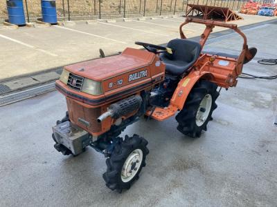 長野県 長野市 クボタ B-10D 10馬力 トラクター 4WD ブルトラ ロータリー エンジン始動可 農機具