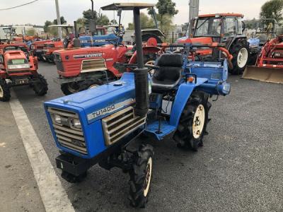 鳥取県 米子市 イセキ TU1400 トラクター ロータリー 722h 乗用 4WD 4駆 エンジン始動OK 輸出 農機具 農業