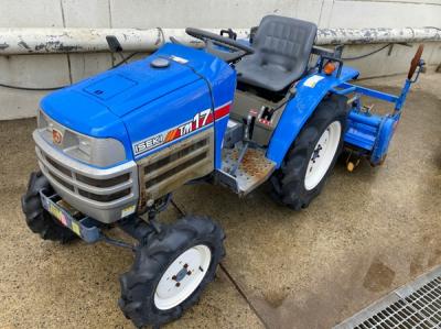 鳥取県米子市発 イセキ TM17 TM17F UDZP トラクター 17馬力 パワステ 逆転PTO PTO 農機具 エンジン一発 ロータリー 小型 直