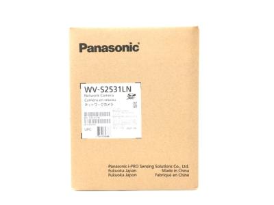 Panasonic アイプロシリーズ 防犯カメラ WV-S2531LN 屋外対応 ドームネットワークカメラ