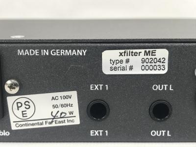 elysia XFILTER MASTERING EDITION動作品 elysia/xfilter Mastering