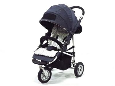 AirBuggy COCO EN1888 ベビーカー ネイビー 3輪エアタイヤ Air Buggy 