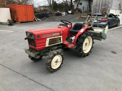 宮城県 ヤンマー YM1610D トラクター ロータリー付 RS1303 16馬力 4WD ディーゼル 農機具 農業機械