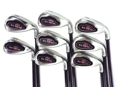 Callaway BIG BERTHA アイアン 4-10 セット FLEX R ゴルフクラブ キャディバッグ付き
