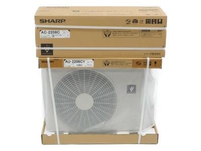 SHARP】 シャープ ルームエアコン 室内機 AC-J40AW 室外機 AU-J40AWY