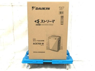 ダイキン ACK70X-W 加湿付空気清浄機 家電