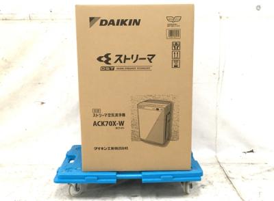 ダイキン ACK70X-W 加湿付空気清浄機 家電