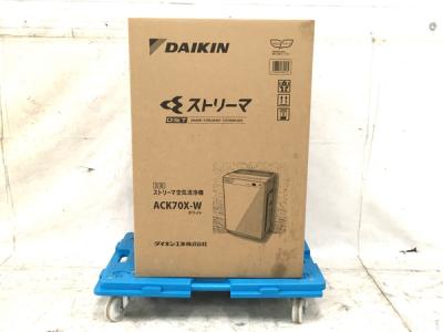 ダイキン ACK70X-W 加湿付空気清浄機 家電