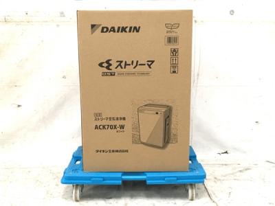 ダイキン ACK70X-W 加湿付空気清浄機 家電