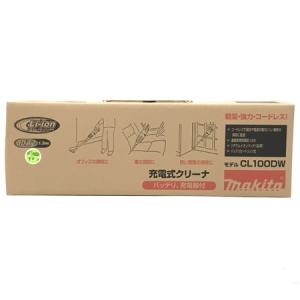 makita マキタ CL100DW 充電式 掃除機 コードレス ホワイト系