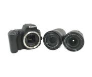 Canon EOS kiss x9 ダブルズームキット EF-S 55-250mm EF-S 18-55mm カメラ キヤノン 訳有