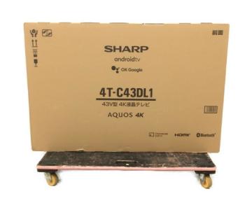 SHARP AQUOS 43型 液晶テレビ 4T-C43DL1 4Kチューナー内蔵