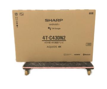 SHARP シャープ AQUOS アクオス 4T-C43DN2 4K 液晶テレビ 43型 TV 家電