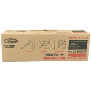 makita マキタ CL100DW 充電式 掃除機 コードレス ホワイト系